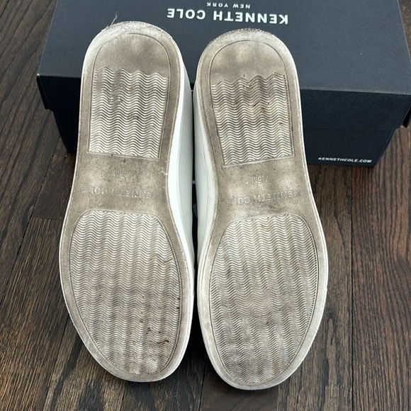 Kenneth Cole white Kam sneakers, size 7.5